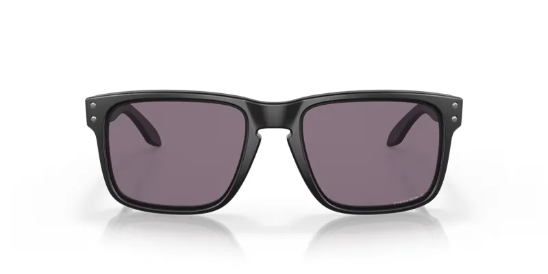 Oakley Holbrook Sunglasses in Matte Black and Prizm Grey-4