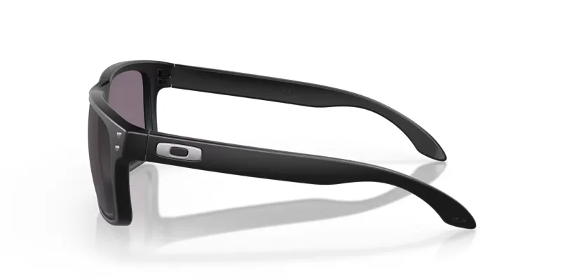 Oakley Holbrook Sunglasses in Matte Black and Prizm Grey-5
