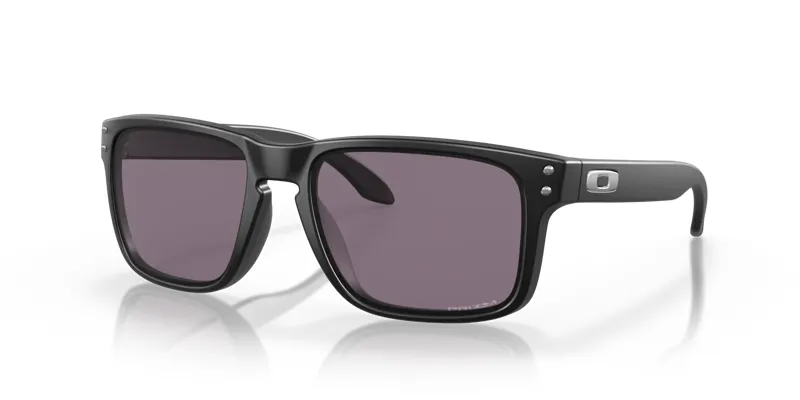 Oakley Holbrook Sunglasses in Matte Black and Prizm Grey-6