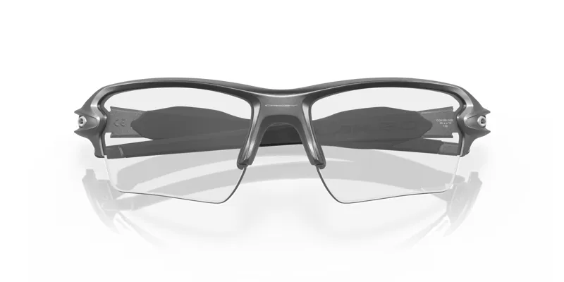 Oakley Flak 2.0 XL Sunglasses in Steel and Photocrhromic Clear to Black Iridium-4