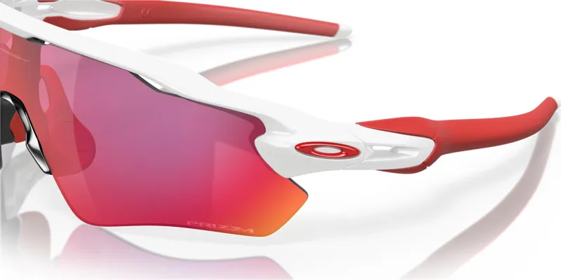 Oakley Radar EV Path Sunglasses in Polished White with Prizm Road Lenses-1