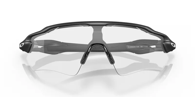 Oakley Radar EV Path Sunglasses in Steel with Clear to Black Iridium Photochromic Lenses-3