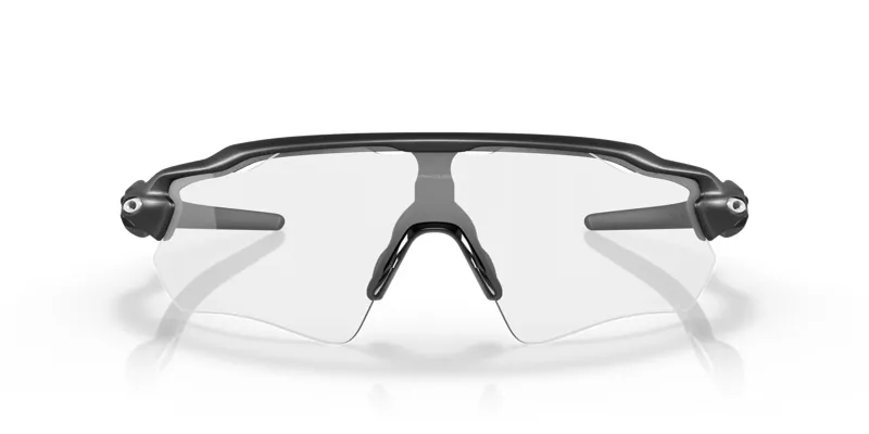 Oakley Radar EV Path Sunglasses in Steel with Clear to Black Iridium Photochromic Lenses-5