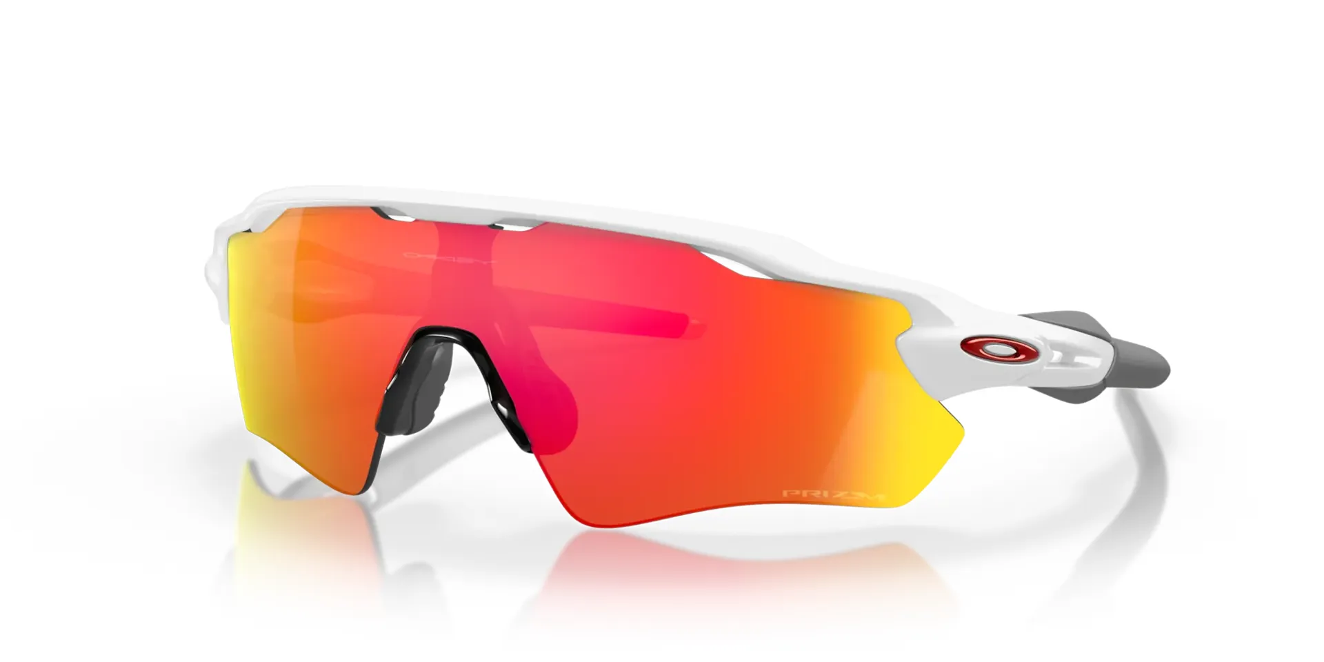 Oakley Radar EV Path Team Colours Sunglasses in Polished White and