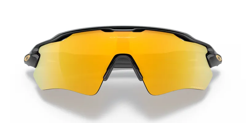 Oakley Radar EV Path Sunglasses in Polished Black with Prizm 24K Polarized Lenses-1