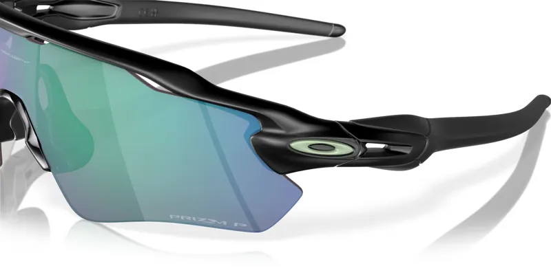 Oakley Radar EV Path Sunglasses in Matte Black with Prizm Jade Polarized Lenses-1