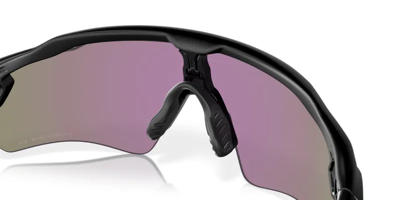 Oakley Radar EV Path Sunglasses in Matte Black with Prizm Jade Polarized Lenses-2