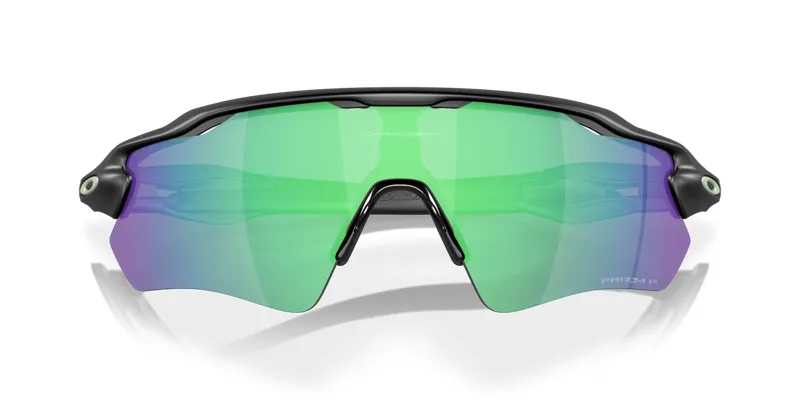 Oakley Radar EV Path Sunglasses in Matte Black with Prizm Jade Polarized Lenses-3