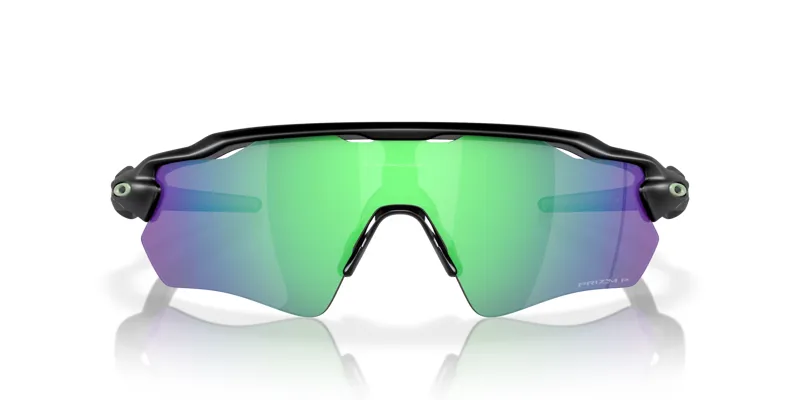 Oakley Radar EV Path Sunglasses in Matte Black with Prizm Jade Polarized Lenses-4