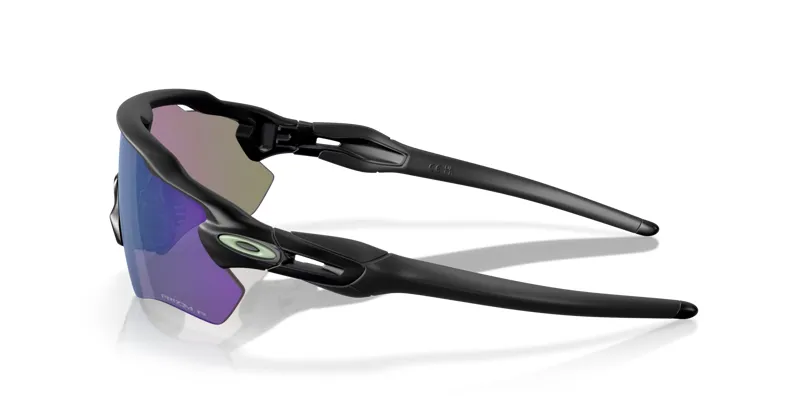 Oakley Radar EV Path Sunglasses in Matte Black with Prizm Jade Polarized Lenses-5