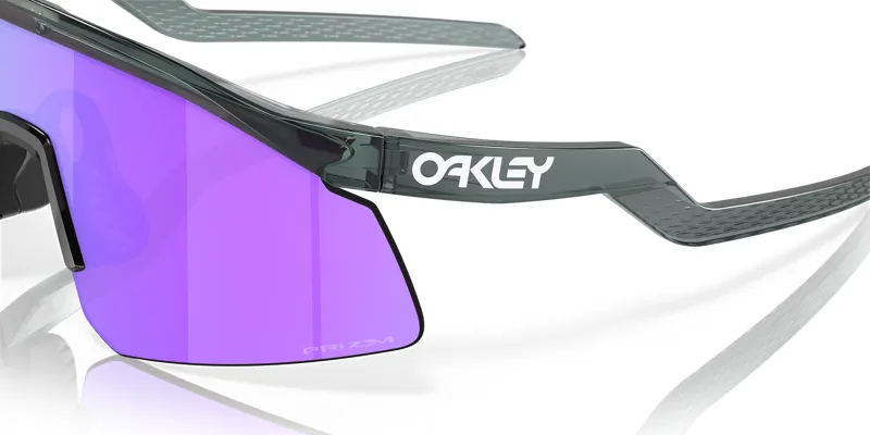 Oakley Hydra Sunglasses in Crystal Black with Prizm Violet Lenses-1