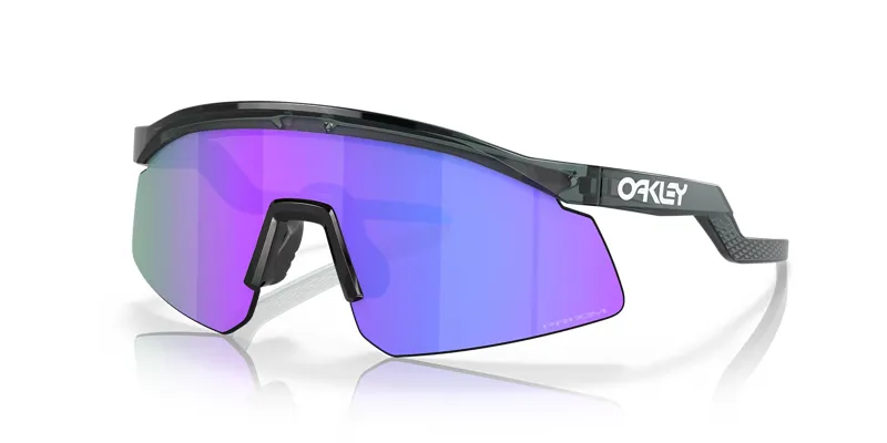 Oakley Hydra Sunglasses in Crystal Black with Prizm Violet Lenses