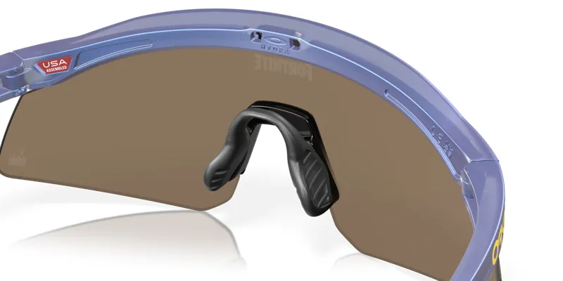 Oakley x Fortnite Hydra Sunglasses in Matte Cyan Blue and Clear Shift with Prizm 24K Lenses-2