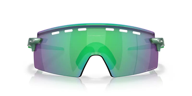 Oakley Encoder Strike Vented Sunglasses in Gamma Green with Prizm Jade Lenses-4