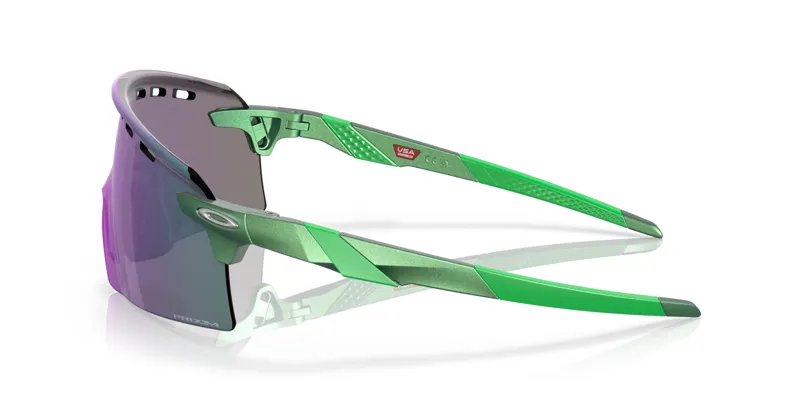 Oakley Encoder Strike Vented Sunglasses in Gamma Green with Prizm Jade Lenses-5