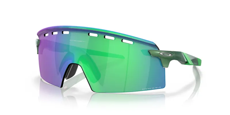 Oakley Encoder Strike Vented Sunglasses in Gamma Green with Prizm Jade Lenses-6