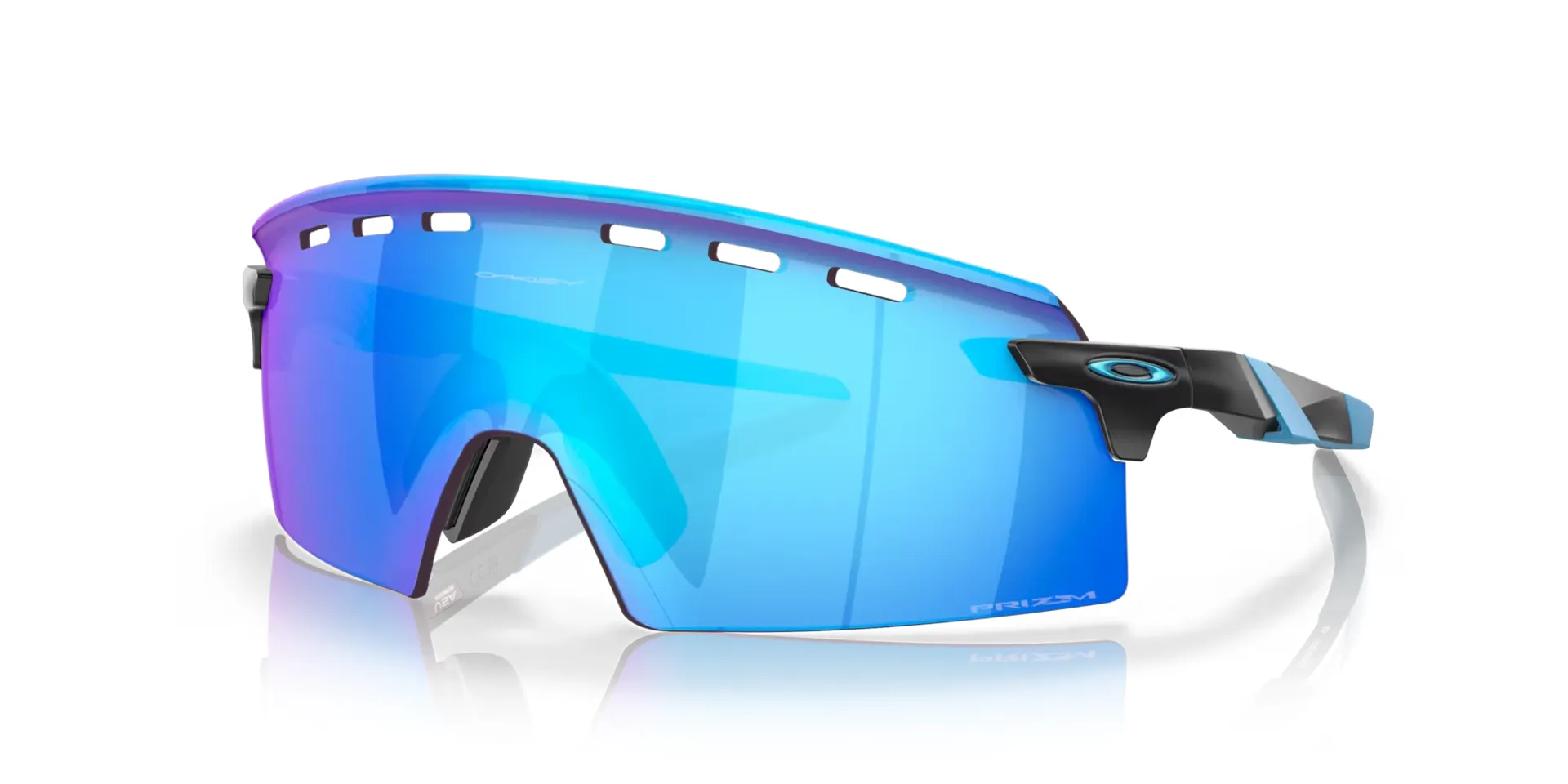 Oakley Encoder Strike Vented Sunglasses in Matte Black and Prizm
