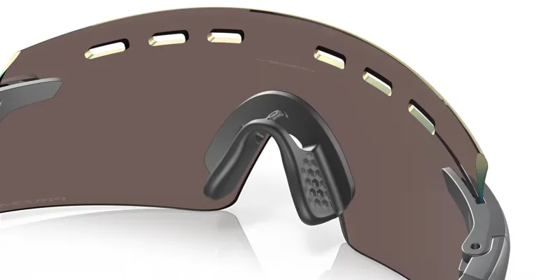 Oakley Encoder Strike Sunglasses in Matte Carbon and Prizm 24K Lenses-2