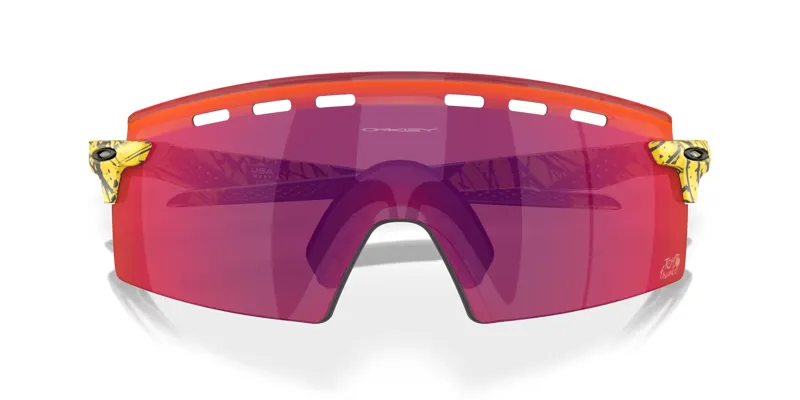 Oakley Tour de France Encoder Strike Vented Sunglasses in Splatter and Prizm Road-3