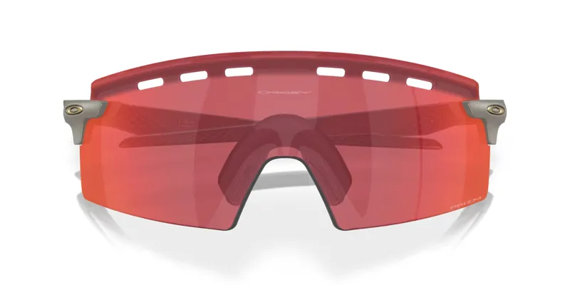 Oakley Encoder Strike Vented Sunglasses in Matte Onyx and Prizm Trail Torch-3