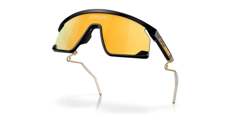 Oakley BXTR Metal Sunglasses in Matte Black with Prizm 24K Lenses
