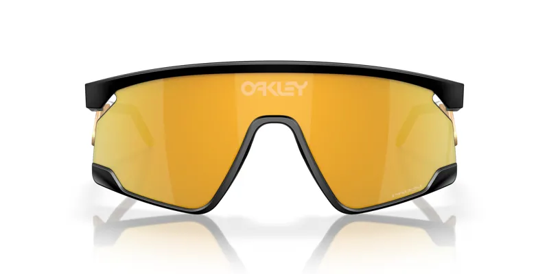 Oakley BXTR Metal Sunglasses in Matte Black with Prizm 24K Lenses-4