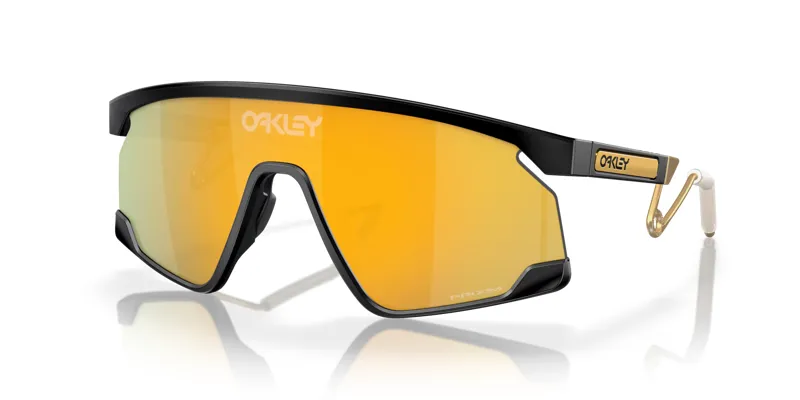 Oakley BXTR Metal Sunglasses in Matte Black with Prizm 24K Lenses-6