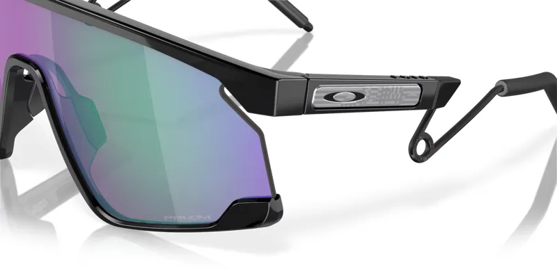 Oakley BXTR Metal Introspect Collection Sunglasses in Metal Black with Prizm Jade Lenses-1