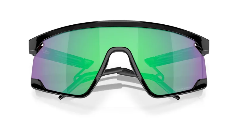 Oakley BXTR Metal Introspect Collection Sunglasses in Metal Black with Prizm Jade Lenses-3