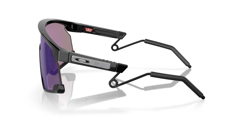 Oakley BXTR Metal Introspect Collection Sunglasses in Metal Black with Prizm Jade Lenses-5