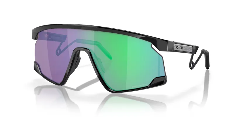 Oakley BXTR Metal Introspect Collection Sunglasses in Metal Black with Prizm Jade Lenses-6