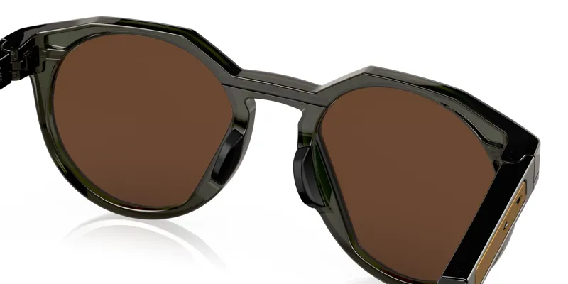 Oakley HSTN Sunglasses in Olive Ink and Polarized Prizm Tungsten-2