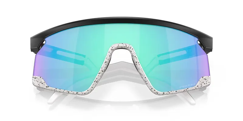 Oakley BXTR Sunglasses in Matte Black with Prizm Sapphire Lenses-3