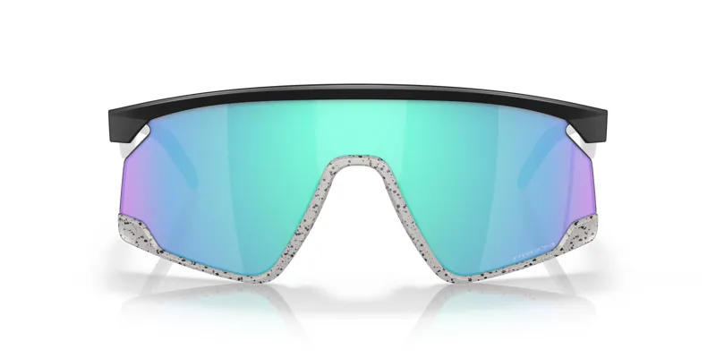 Oakley BXTR Sunglasses in Matte Black with Prizm Sapphire Lenses-4