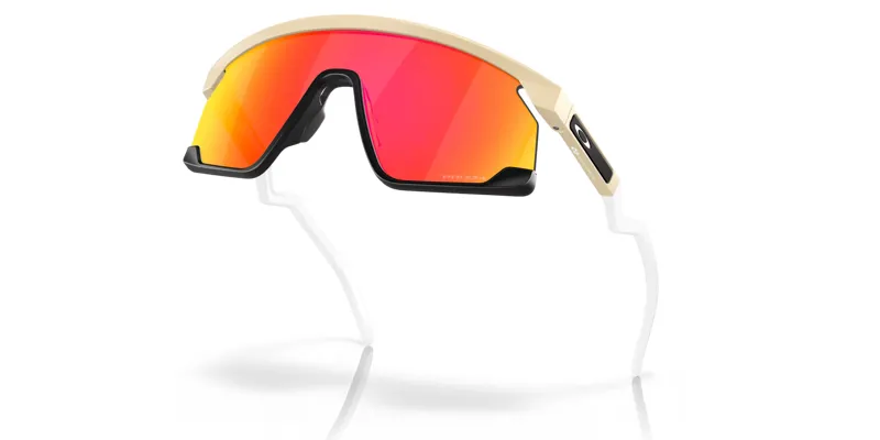 Oakley BXTR Sunglasses in Matte Desert Tan with Prizm Ruby Lenses