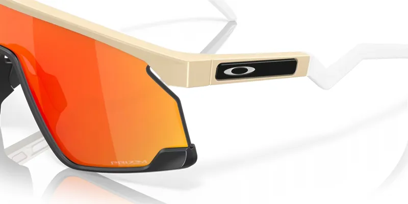 Oakley BXTR Sunglasses in Matte Desert Tan with Prizm Ruby Lenses-1