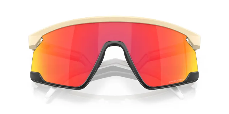 Oakley BXTR Sunglasses in Matte Desert Tan with Prizm Ruby Lenses-3