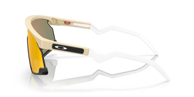 Oakley BXTR Sunglasses in Matte Desert Tan with Prizm Ruby Lenses-5