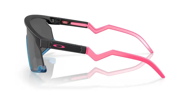 Oakley BXTR Sunglasses in Matte Black with Prizm Black Lenses-5