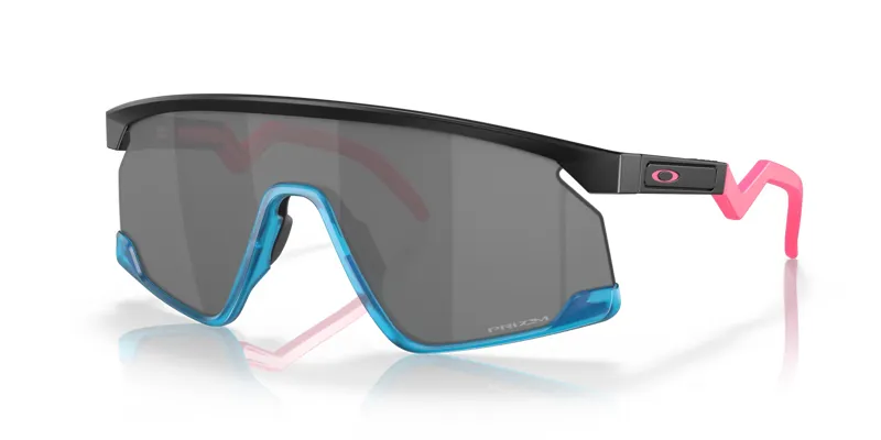 Oakley BXTR Sunglasses in Matte Black with Prizm Black Lenses-6
