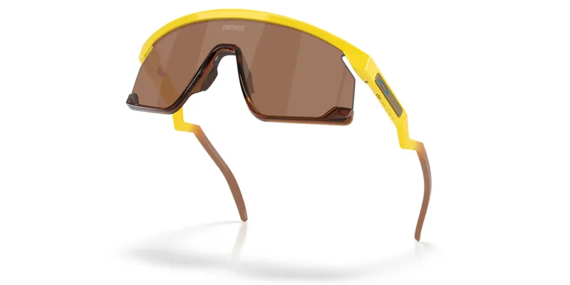 Oakley X Fortnite Peely BXTR Sunglasses in Yellow with Prizm Tungsten Lenses