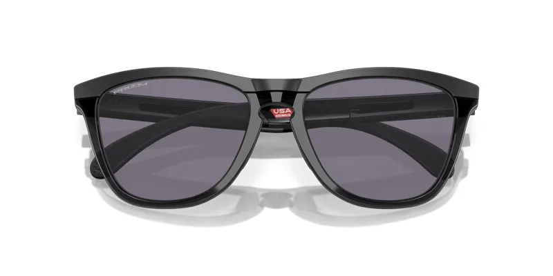Oakley Frogskins Range Sunglasses in Matte Black and Prizm Grey-3