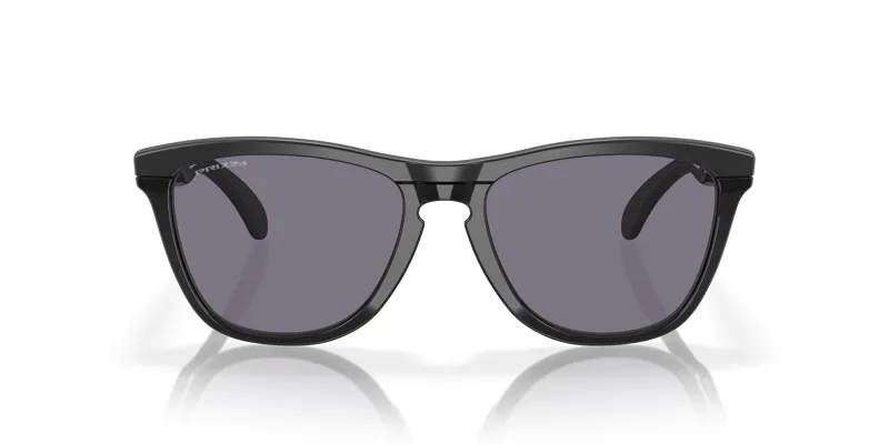 Oakley Frogskins Range Sunglasses in Matte Black and Prizm Grey-4
