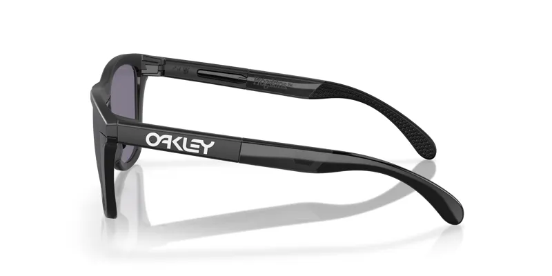 Oakley Frogskins Range Sunglasses in Matte Black and Prizm Grey-5