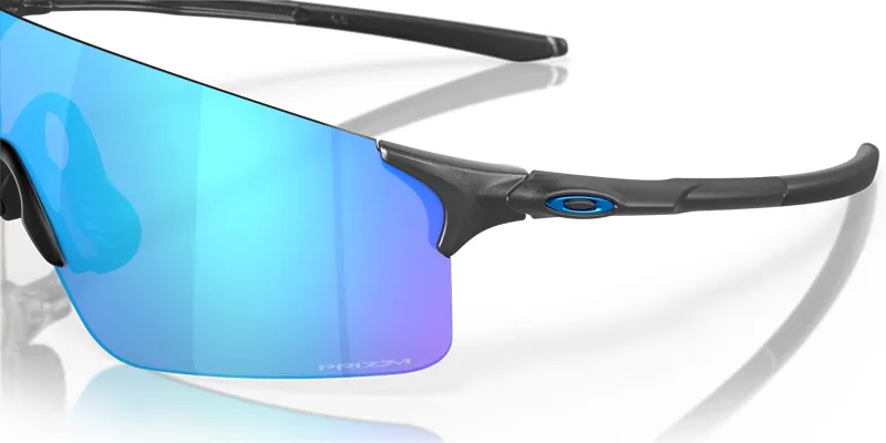 Oakley EV Zero Blades Sunglasses in Steel with Prizm Sapphire Lenses-1