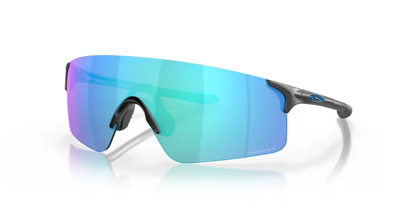 Oakley EV Zero Blades Sunglasses in Steel with Prizm Sapphire Lenses-6