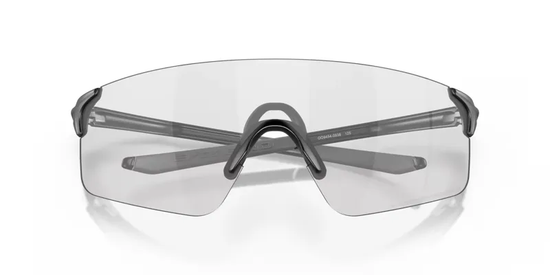 Oakley EVZero Blades Sunglasses in Matte Black with Clear to Black Iridium Photochromic Lenses-4