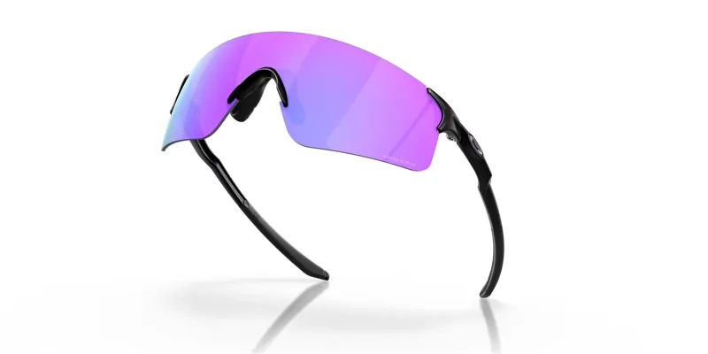 Oakley Evzero Blades Sunglasses in Matte Black and Prizm Violet
