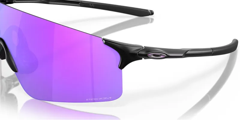 Oakley Evzero Blades Sunglasses in Matte Black and Prizm Violet-1