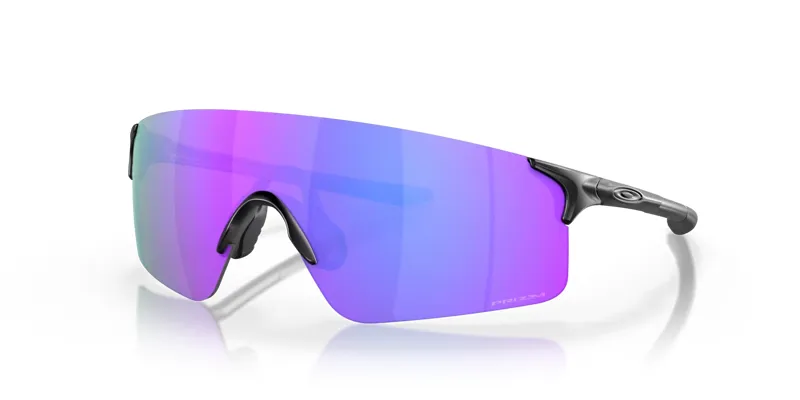 Oakley Evzero Blades Sunglasses in Matte Black and Prizm Violet-6